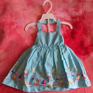 ✨NEW✨ 9-12 Months Dress + Bottoms with ⛵Sailboats⛵